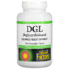 Natural Factors DGL Deglycyrrhizinated Licorice Root Extract 180 Chewable Tablets 68958045078