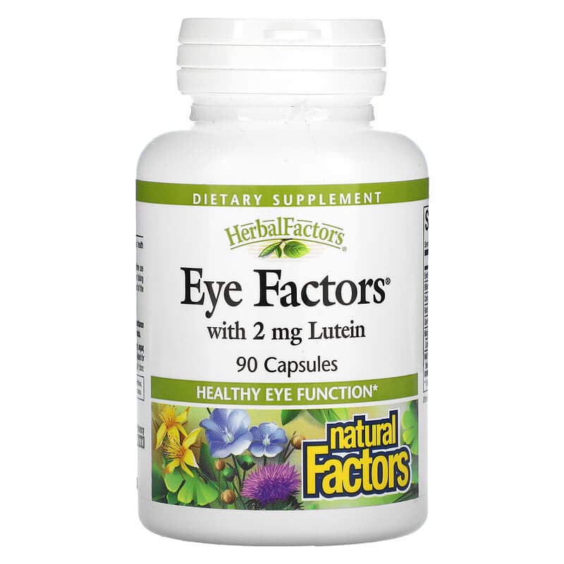 Natural Factors Eye Factors with 2 mg Lutein 90 Capsules 68958046358