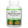 Natural Factors High Potency Multi Enzyme 120 Vegetarian Capsules 68958017464