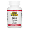 Natural Factors Iron Chelate 25 mg 90 Tablets 68958016405