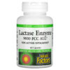 Natural Factors Lactase Enzyme 9,000 FCC ALU 60 Capsules 68958017402