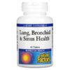 Natural Factors Lung Bronchial & Sinus Health 45 Tablets 68958035048