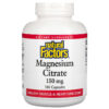 Natural Factors Magnesium Citrate 150 mg 180 Capsules 68958016535