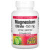 Natural Factors Magnesium Citrate Key Lime 150 mg 60 Chewable Tablets 68958016504