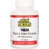 Natural Factors NEM Knee & Joint Formula with Glucosamine 60 Tablets 68958026855