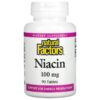Natural Factors Niacin 100 mg 90 Tablets 68958012209
