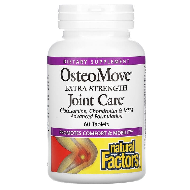 Natural Factors OsteoMove Extra Strength Joint Care 60 Tablets 68958268422