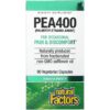 Natural Factors PEA400 90 Vegetarian Capsules 68958027005