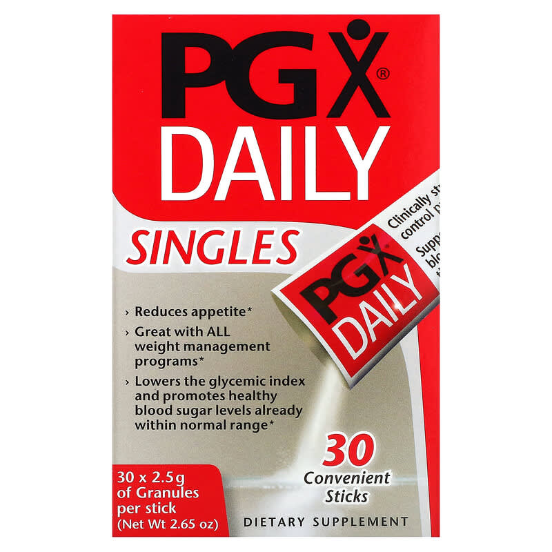 Natural Factors PGX Daily Singles 30 Convenient Sticks (2.5 g) Each 68958035703