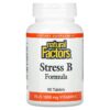 Natural Factors Stress B Formula Plus 1,000 mg Vitamin C 90 Tablets 68958011318