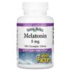 Natural Factors Stress-Relax Melatonin 5 mg 180 Chewable Tablets 68958027180