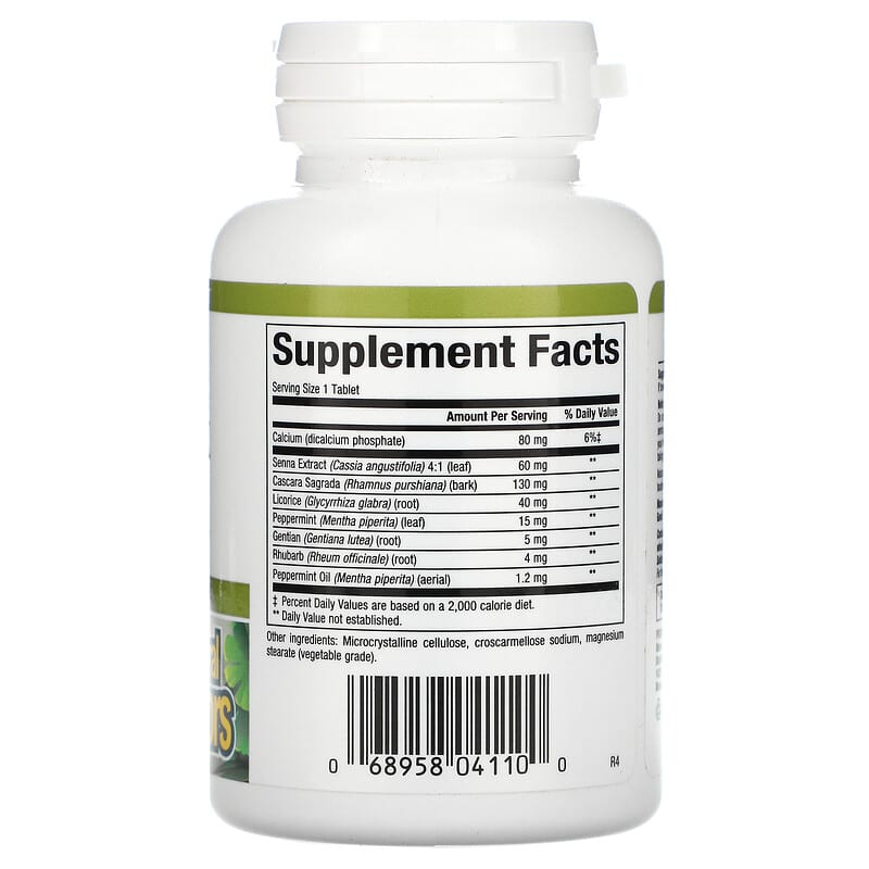 Natural Factors, Ultra-Lax, Herbal Formula, 90 Tablets 68958041100