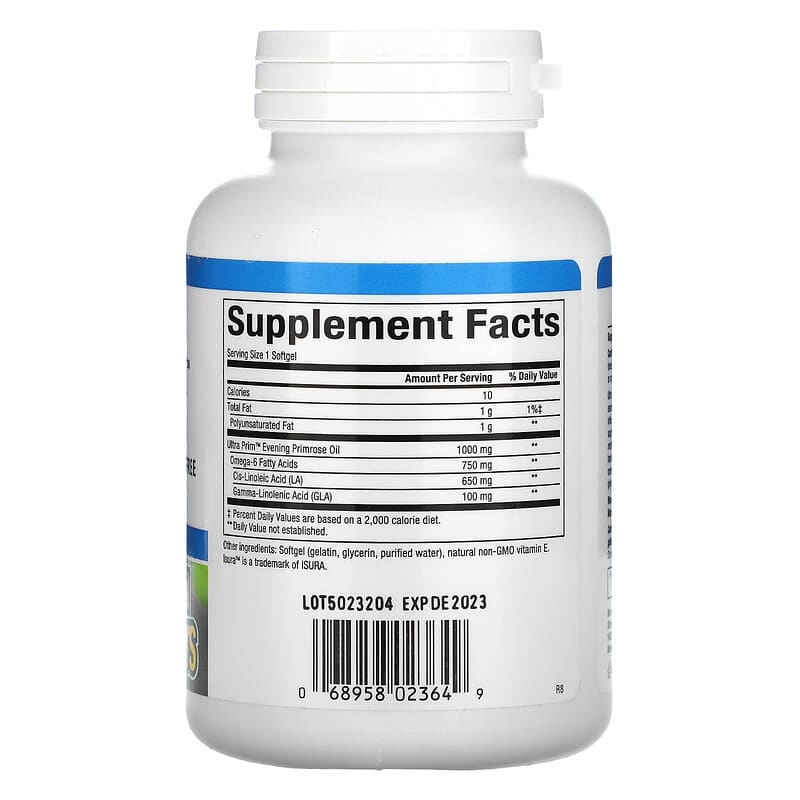 Natural Factors, Ultra Prim, 1000 mg, 90 Softgles 68958023649