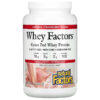 Natural Factors Whey Factors Grass Fed Whey Protein Natural Strawberry 2 lb (907 g) 68958029337
