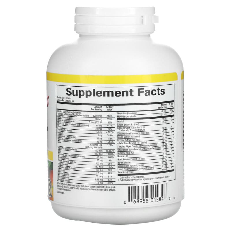 Natural Factors, Women's Plus MultiStart, 180 Tablets 68958015842