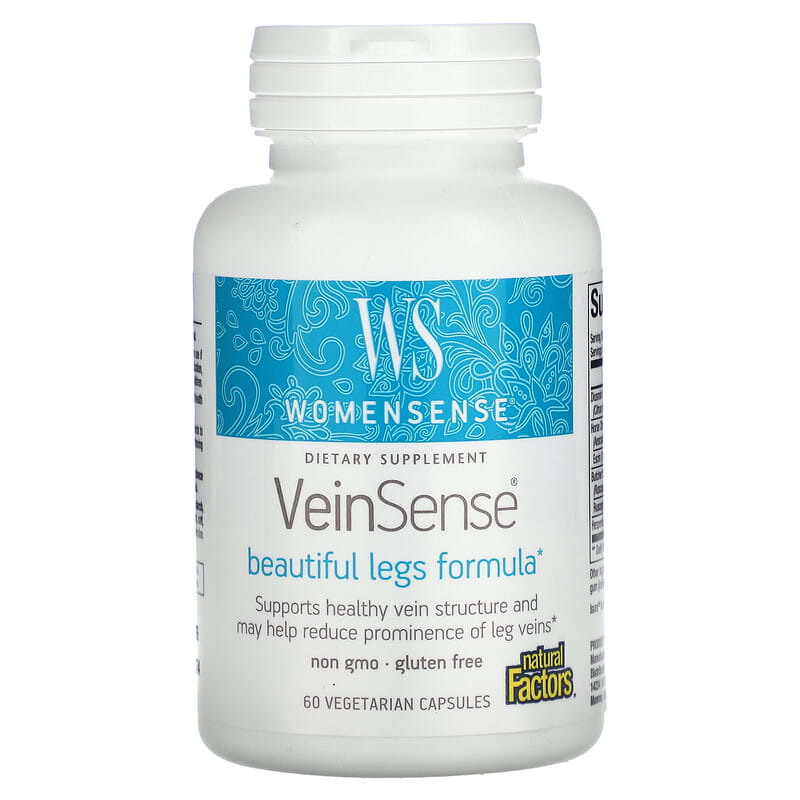 Natural Factors WomenSense VeinSense 60 Vegetarian Capsules 68958049434