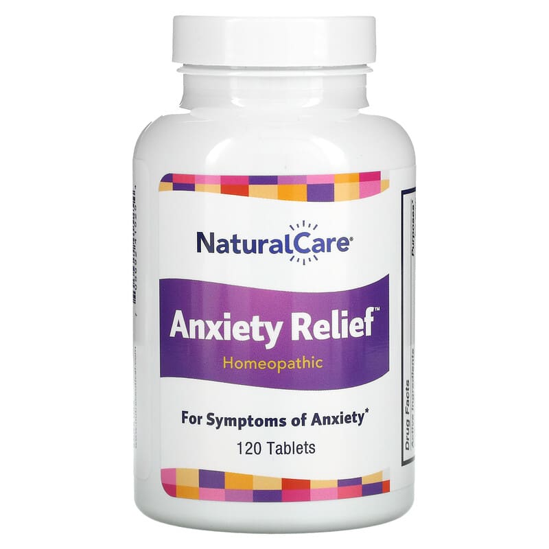 NaturalCare, Anxiety Relief, 120 Tablets 705692415254