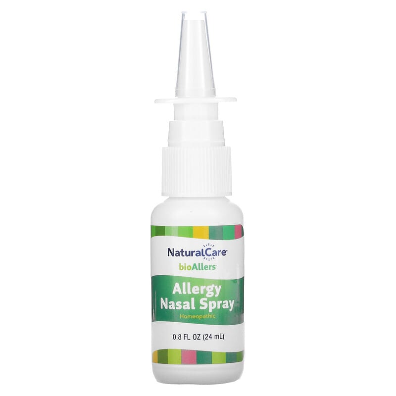 NaturalCare, BioAllers, Allergy Nasal Spray, 0.8 fl oz (24 ml) 371400708019