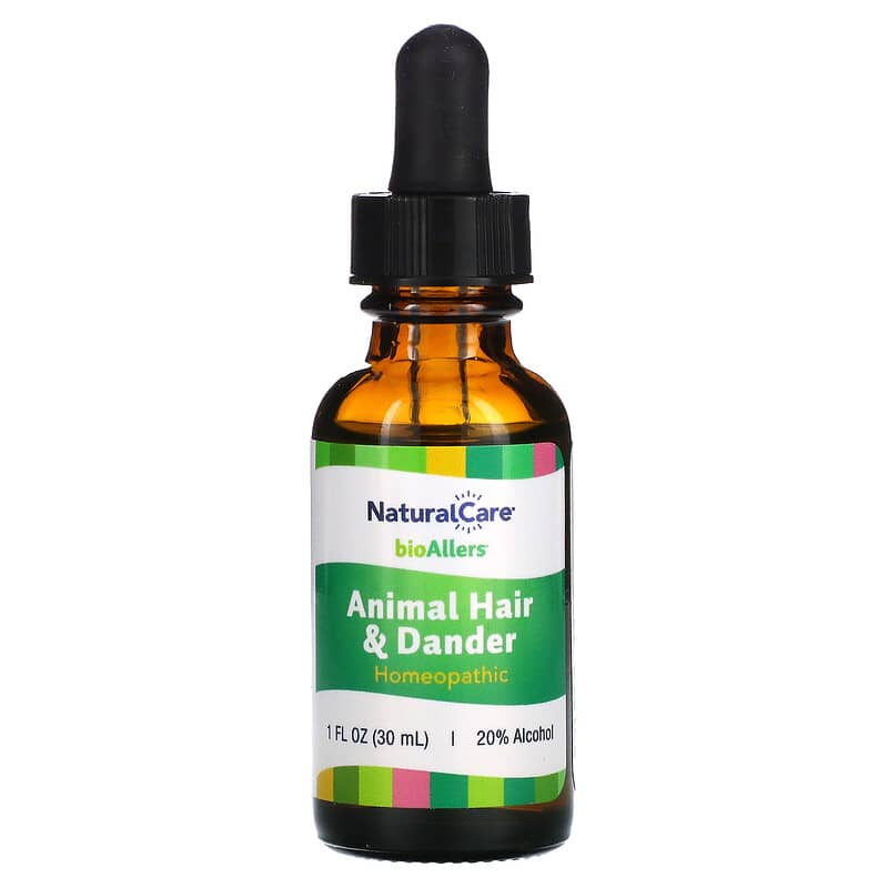 NaturalCare, BioAllers, Animal Hair & Dander, 1 fl oz (30 ml) 371400703014