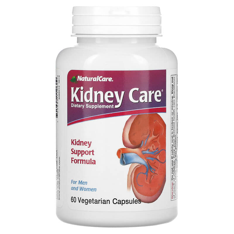 NaturalCare, Kidney Care, 60 Vegetarian Capsules 705692110609
