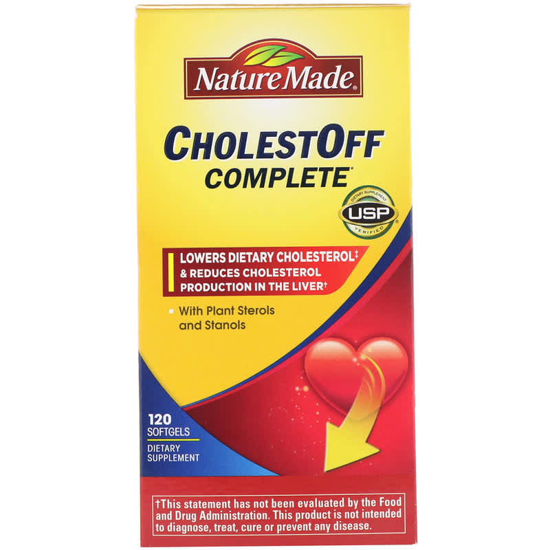 Nature Made CholestOff Complete 120 Softgels 31604027919