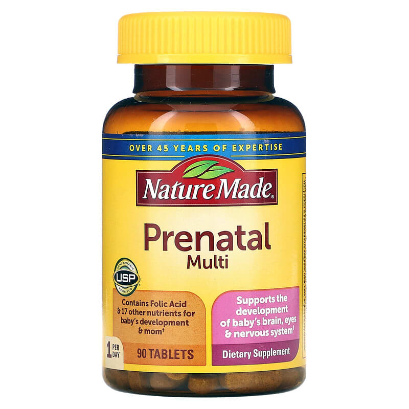 Nature Made Multi Prenatal 90 Tablets 31604014995