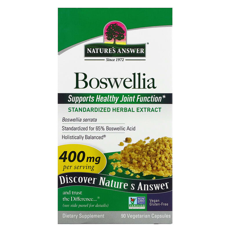 Nature's Answer Boswellia 400 mg 90 Vegetarian Capsules 83000163661