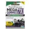 Nature's Answer Sambucus Mega Gummies 7X Strength Black Elderberry 30 Gelatin Free/Vegan Gummies 83000262340