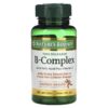 Nature's Bounty B-Complex Time Released 125 Coated Tablets 74312005305