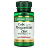 Nature's Bounty Calcium Magnesium Zinc with Vitamin D3 100 Coated Caplets 74312042904