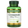 Nature's Bounty Cinnamon Plus Chromium 1,000 mg 60 Capsules 74312150616
