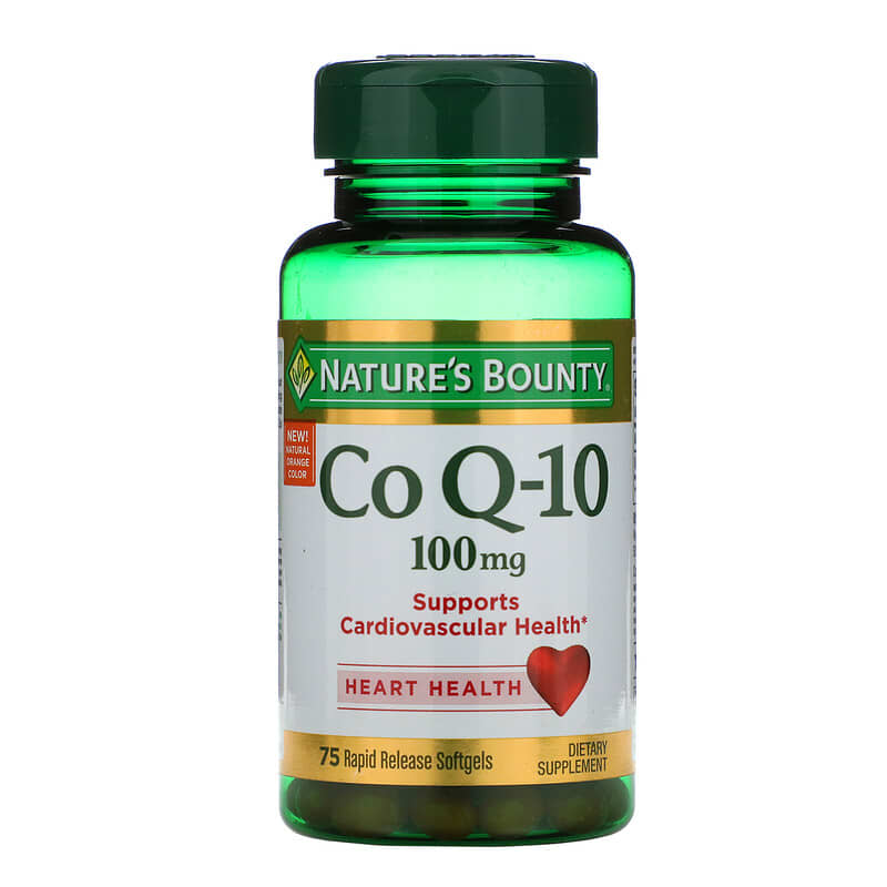 Nature's Bounty Co Q-10 100 mg 75 Rapid Release Softgels 74312511356