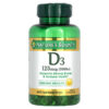 Nature's Bounty D3 125 mcg (5,000 IU) 240 Rapid Release Softgels 74312291760