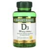 Nature's Bounty D3 50 mcg (2,000 IU) 240 Rapid Release Softgels 74312199394