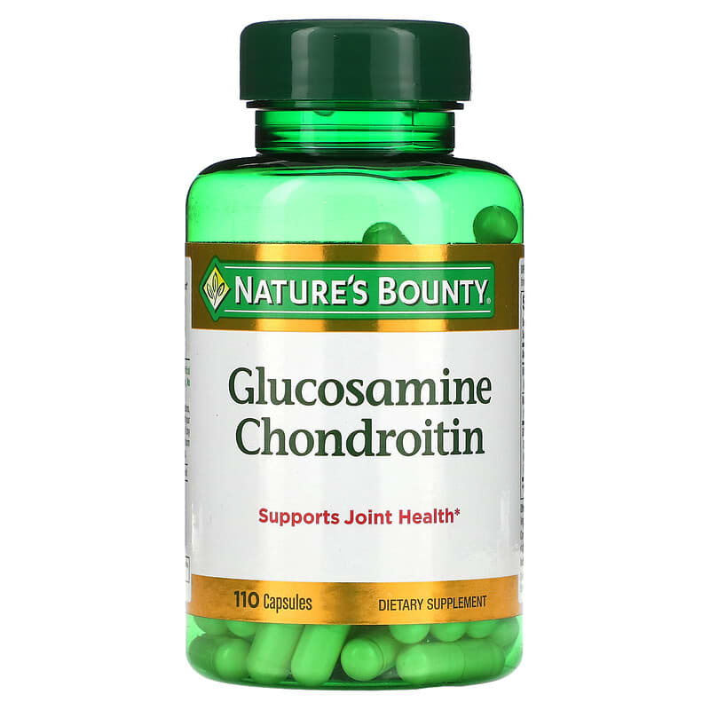 Nature's Bounty Glucosamine Chondroitin 110 Capsules 74312002380