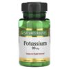 Nature's Bounty Potassium 99 mg 100 Caplets 74312011108