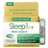 Nature's Bounty Sleep3+ Stress Support 56 Tri-Layer Tablets 74312006968