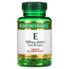 Nature's Bounty Vitamin E Pure Dl-Alpha 450 mg (1,000 IU) 60 Rapid Release Softgels 74312017995