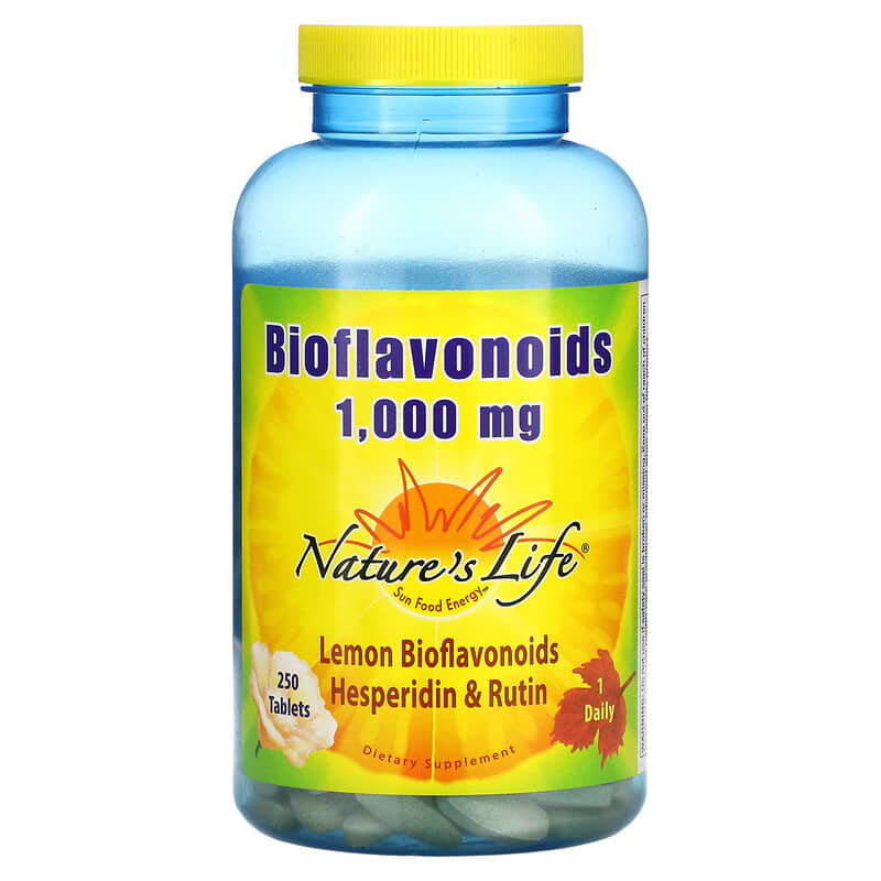 Nature's Life Bioflavonoids 1,000 mg 250 Tablets 40647001558