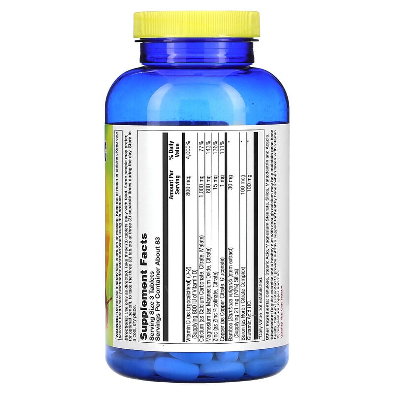 Nature's Life, Cal / Mag / Zinc Complex, 250 Tablets 40647001930