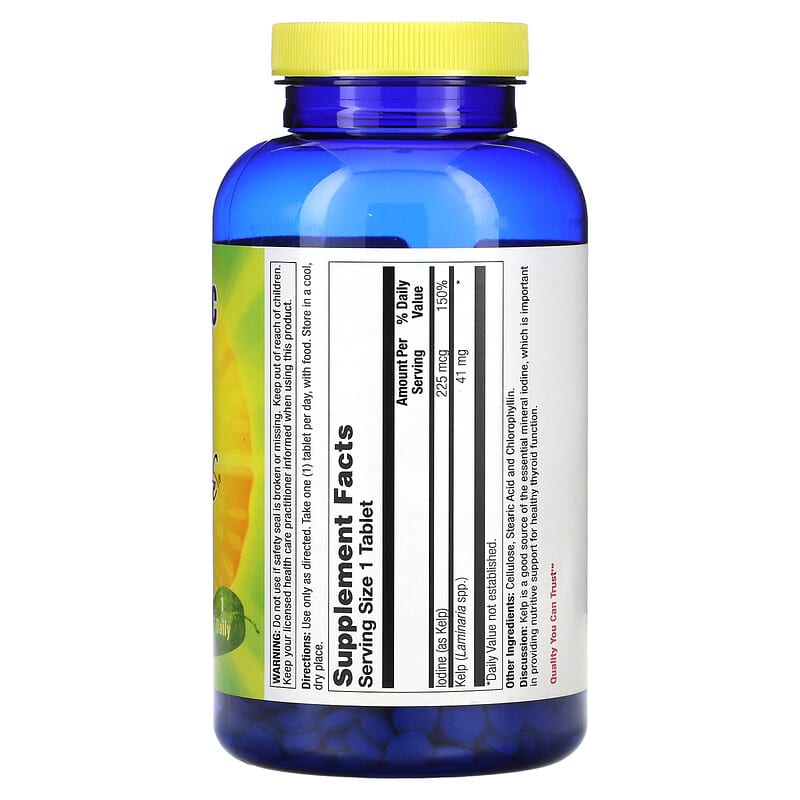 Nature's Life, Icelandic Kelp, 1,000 Tablets 40647002326
