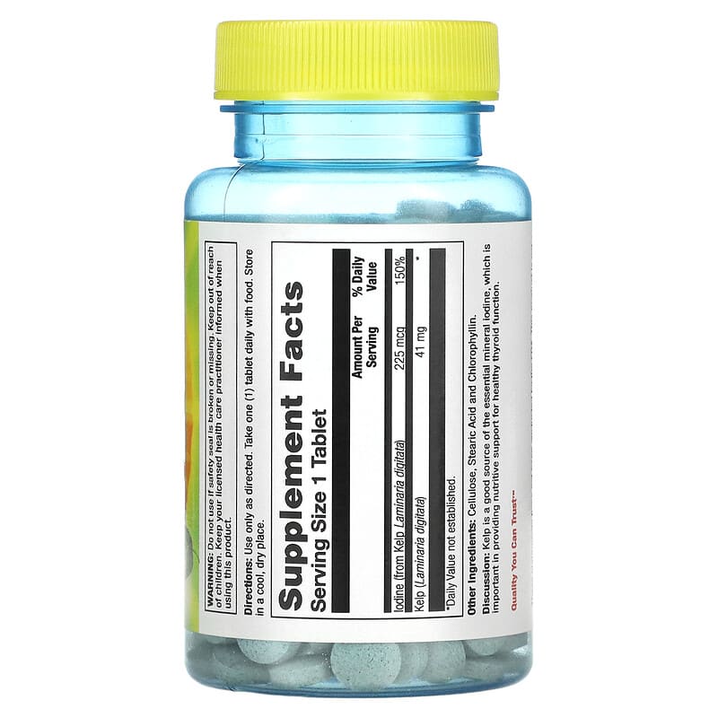 Nature's Life, Icelandic Kelp, 250 Tablets 40647002302