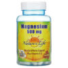 Nature's Life Magnesium 500 mg 100 Vegetarian Capsules 40647004375