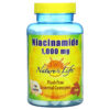 Nature's Life Niacinamide 1,000 mg 100 Tablets 40647002654