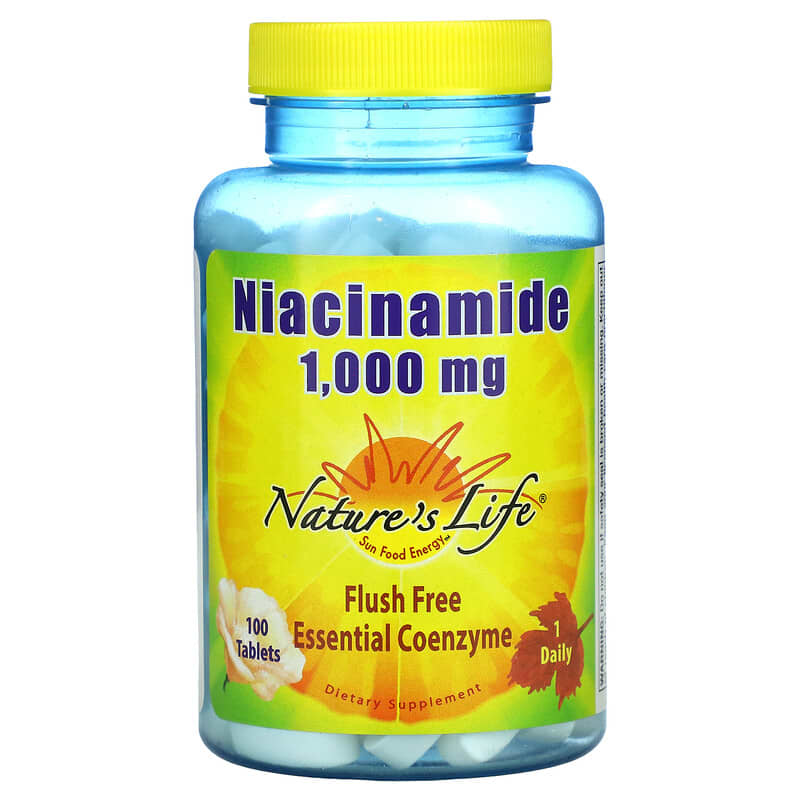 Nature's Life Niacinamide 1,000 mg 100 Tablets 40647002654