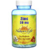 Nature's Life Zinc 30 mg 250 Vegetarian Capsules 40647004368