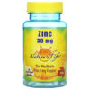 Nature's Life Zinc 30 mg 50 Vegetarian Capsules 40647004344