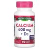 Nature's Truth Calcium + D3 60 Coated Caplets 840093105943