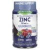 Nature's Truth Extra Strength Zinc Natural Mixed Berry 50 mg 60 Vegan Gummies 840093115614