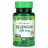 Nature's Truth High Potency Selenium 200 mcg 100 Tablets 840093101969